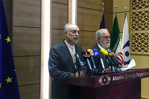 La UE reitera a Teherán su compromiso con el pacto nuclear pese a EEUU